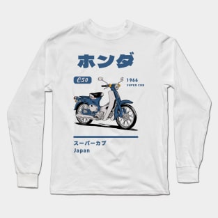 Honda C50 Japan Long Sleeve T-Shirt